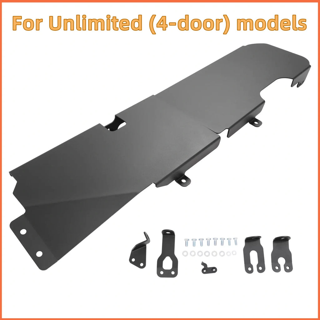 Steel Gas Tank Skid Plate for Jeep Wrangler JK (2007–2018)