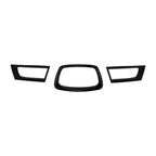 Front Bumper Grill Grille Set for Subaru Impreza WRX STI (2006–2007)