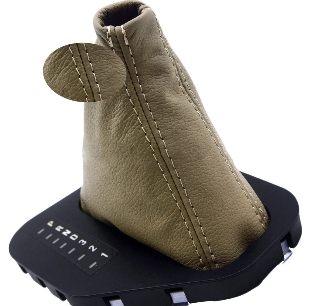 Leather Shift Boot Cover for BMW E39 (1996–2003) Beige