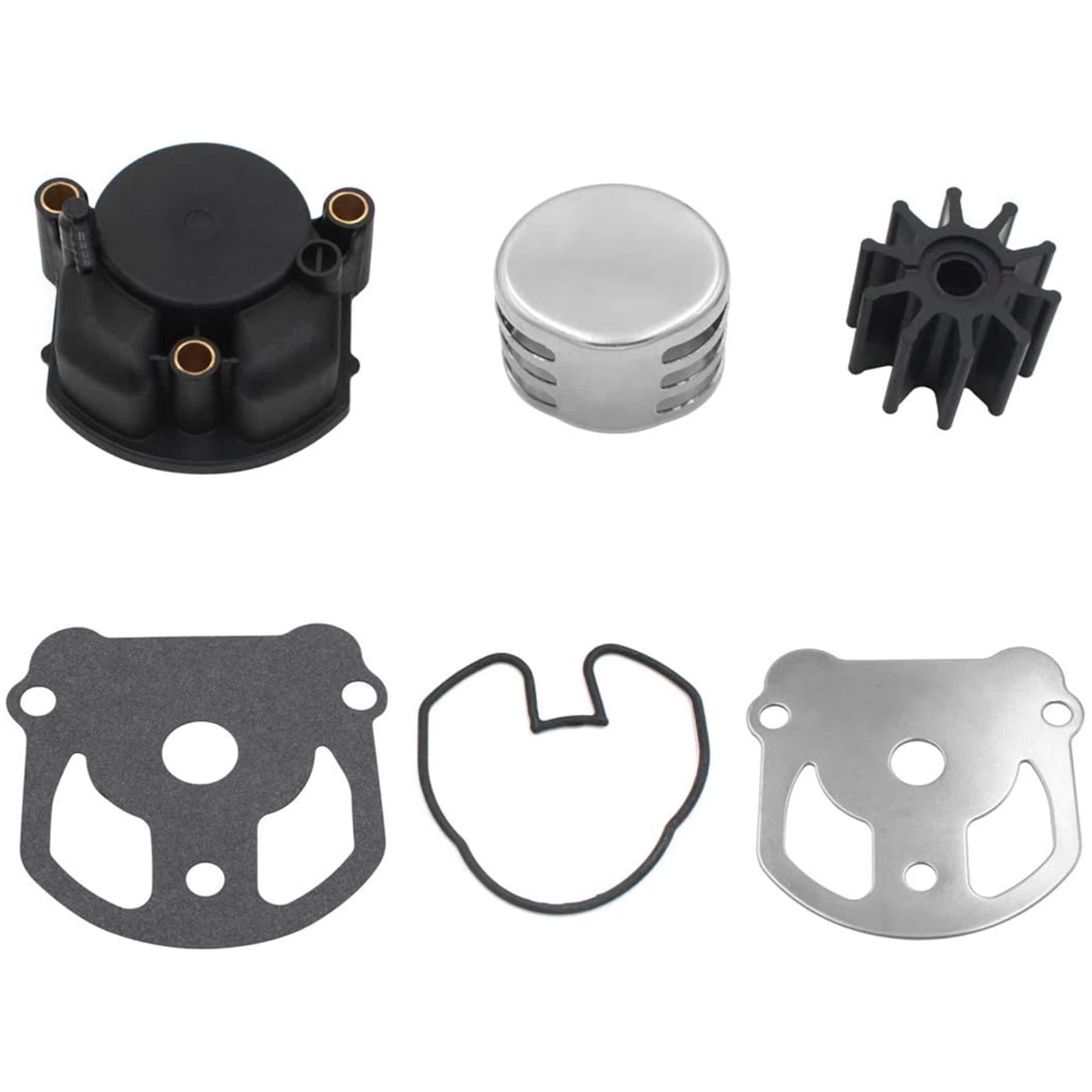 Water Pump Impeller Repair Kit 18-3348 for OMC Cobra Drives (984461, 983895, 984744)