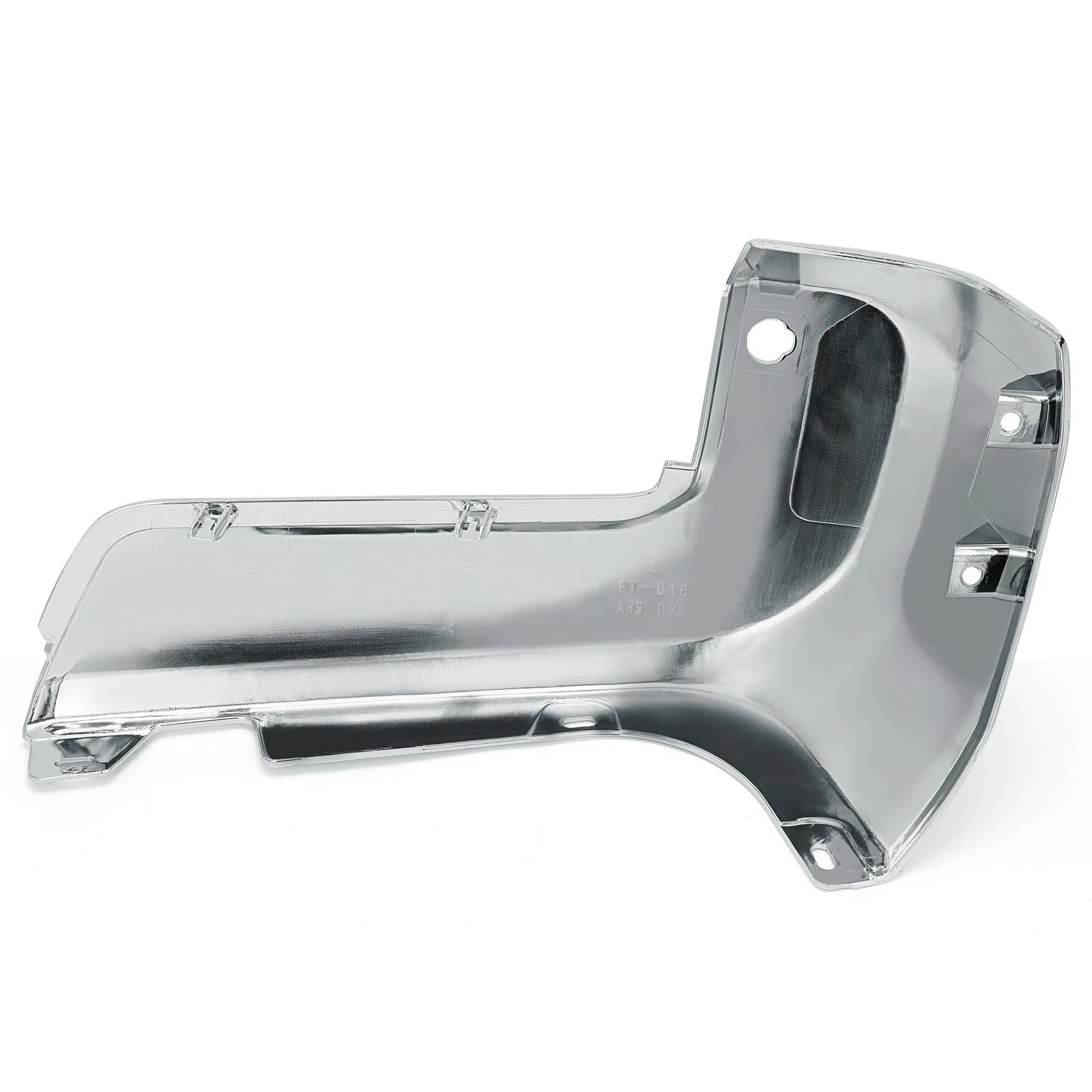 Rear Bumper End for Toyota Tacoma (2016–2023) with Sensor Hole Chrome