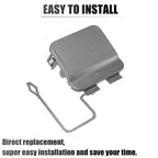 1x Front Bumper Tow Hook Cover for BMW 7 Series F01/F02 Gray