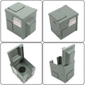 30 Amp 250 Volt 6-30R EV/Welding Power Outlet Box Enclosed Weatherproof