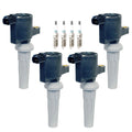 Set of 4 Ignition Coils & Iridium Spark Plugs for C-Max (2013–2019)