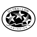 2X Outboard Graphic Sticker for Mercury (CA DOT, Ultra Low Emission)