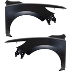 Set of 2 CAPA Fenders for Nissan Altima (2016–2018) Front Left & Right