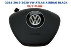 Driver Wheel Airbag for VW Atlas (2018–2020) BLACK W/1 PLUG 2G0.880.201.Q