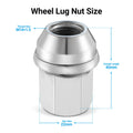 24x Chrome Lug Nuts M14x1.5 for Chevy Silverado Tahoe Suburban Colorado (2000–2023)
