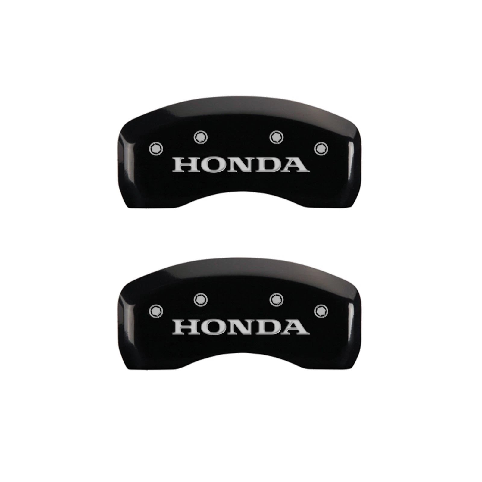 Black Caliper Covers for 2004-2005 Honda Civic Si by MGP