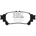 Set of 2 Brake Pads for Toyota Sienna, Lexus GS350, RC350