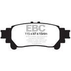 Set of 2 Brake Pads for Toyota Sienna, Lexus GS350, RC350