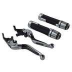 Set of 2 Extendable Brake Clutch Levers for BMW F650GS (2002–2007)