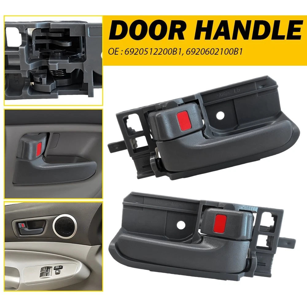 Set of 2 Inner Door Handle Armrests for Toyota Corolla & Matrix (2003–2008)