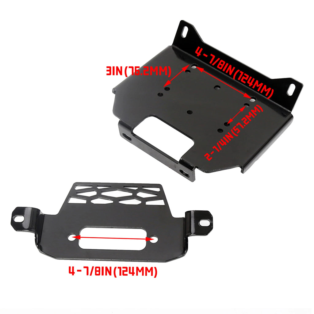 Winch Mount Kit for Polaris RZR 900 1000 Turbo (2016-2019)