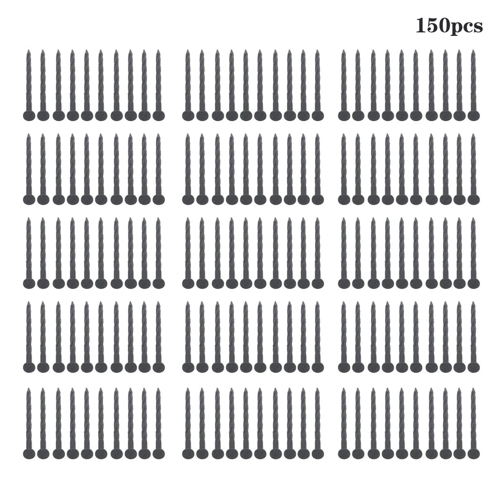 Set of 150 Plastic Garden Stakes for Lawn Edging