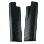 Fiber Center-Carbon Armrest Box Cover for E Class W212 (2010–2015)