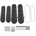 Fabricated Aluminum Valve Covers for LS Engines (LS1, LS2) 80822BK