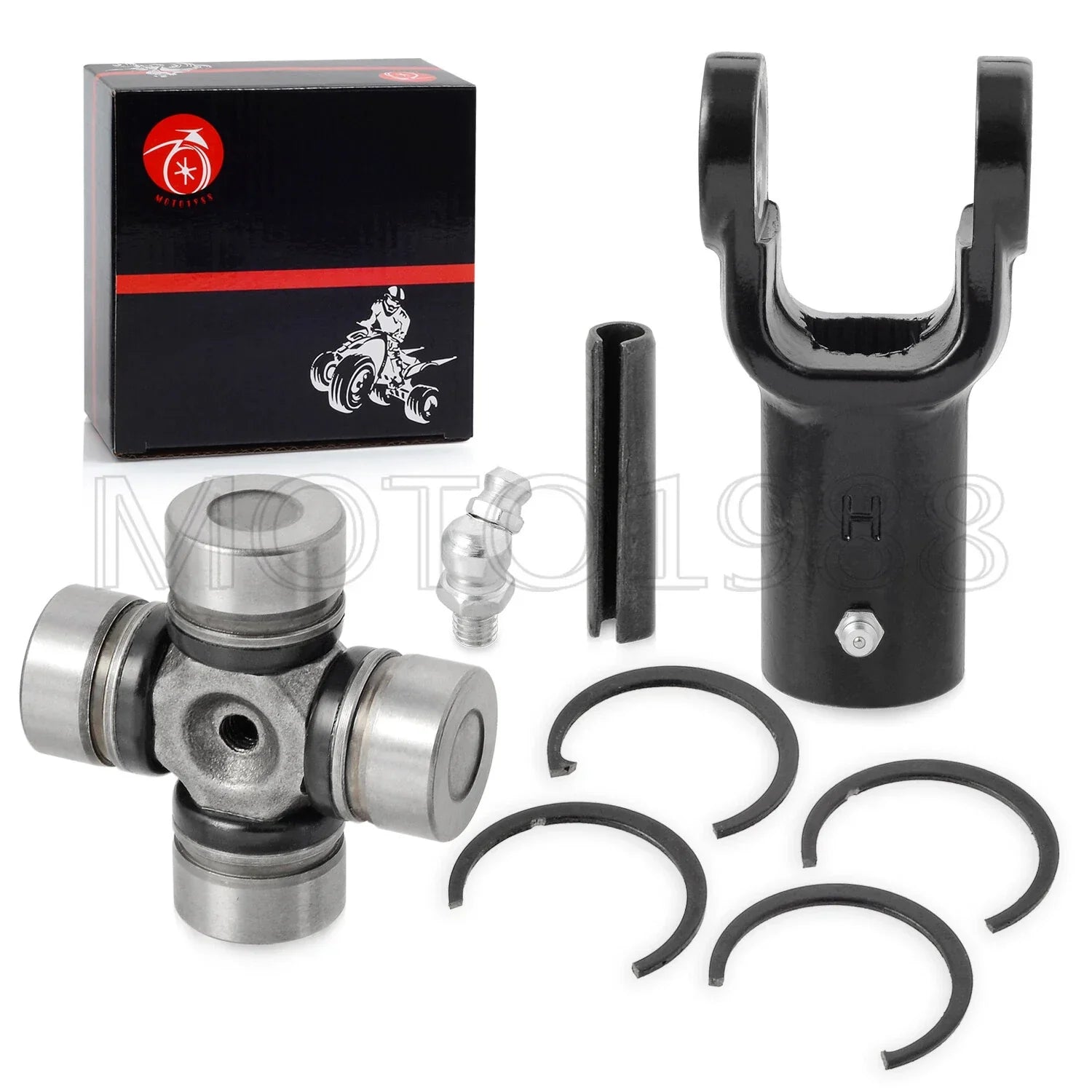 Front Drive Prop Shaft Yoke & U-Joint for Polaris Sportsman(YearRangeUnknown)