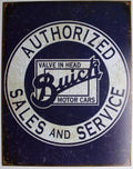 Tin Metal Sign for Buick (2071 D)