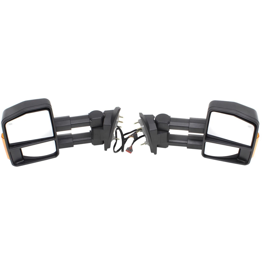 Set of 2 Heated Mirrors for Ford F450 F550 F250
