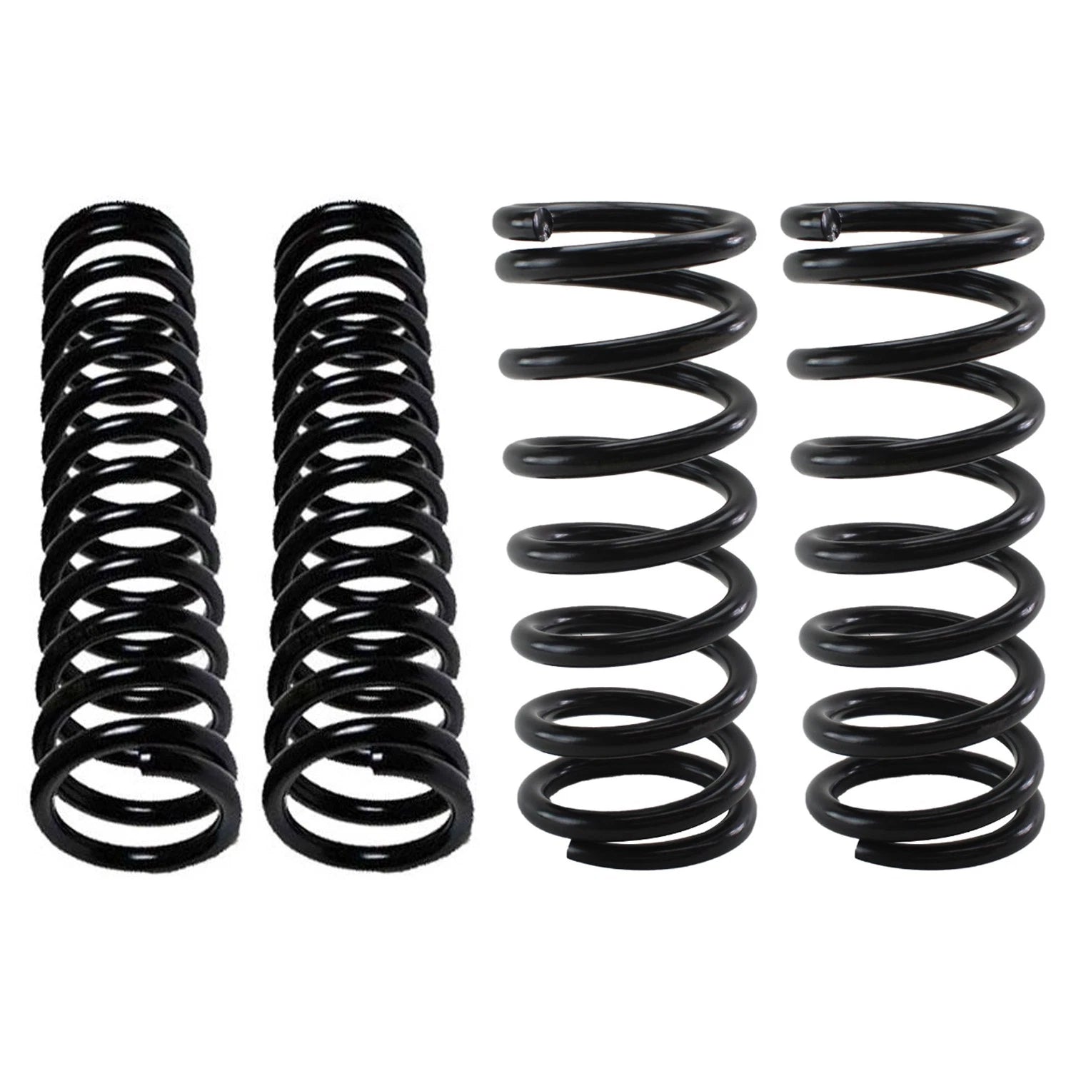 Lesjofors Suspension Coil Springs Kit for Mercedes W123 280CE 280E 300D (1976–1985)