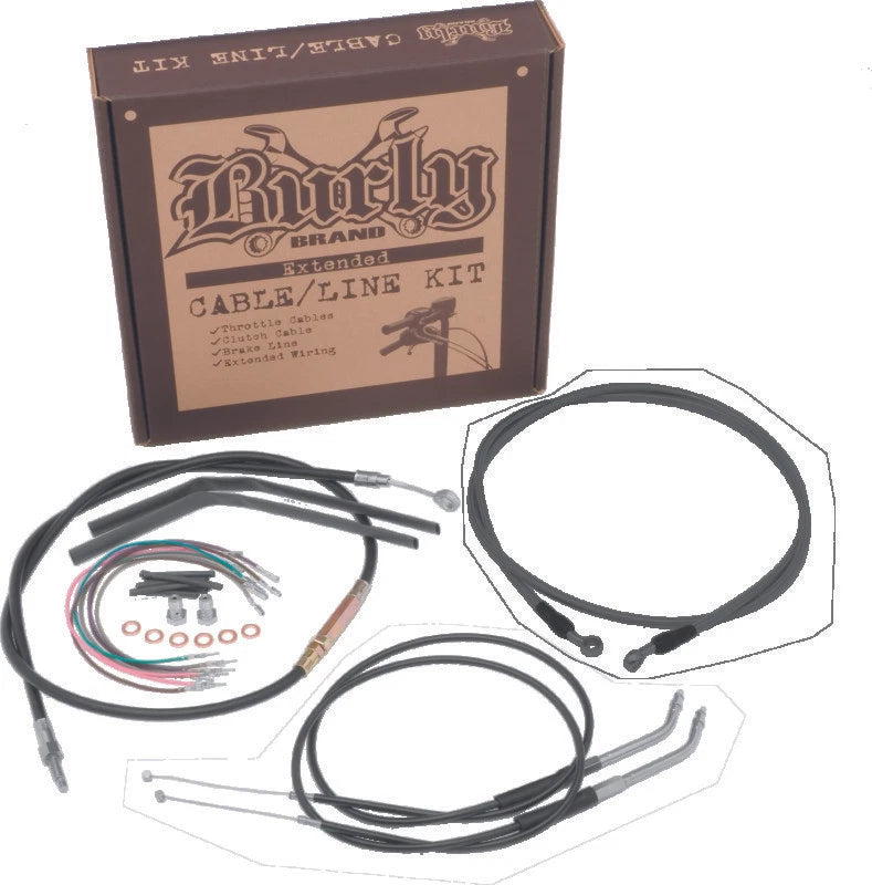 16in Ape Hangers Control Kit for Harley Davidson FXD (1996–2000)