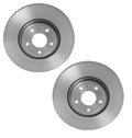 Set of 2 Brembo Front Coated PVT Brake Disc Rotors for Audi Q5 A4 A5 A6 (2009–2021)