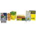 Set of 4 Mann Engine Cabin Air Oil Fuel Filters & Denso Platinum TT Spark Plugs for