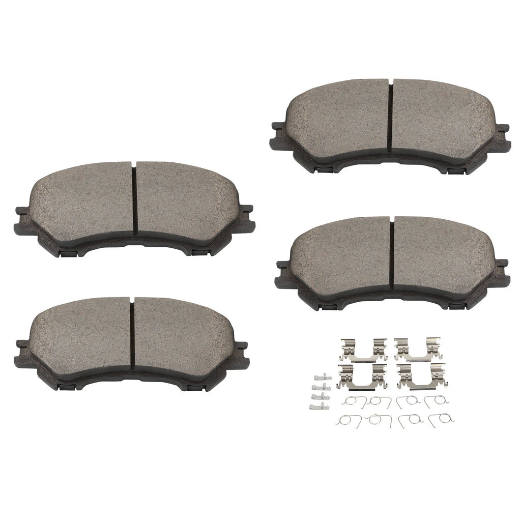 Set of 4 Front Ceramic Brake Pads for Nissan Rogue Sport (2017–2021)
