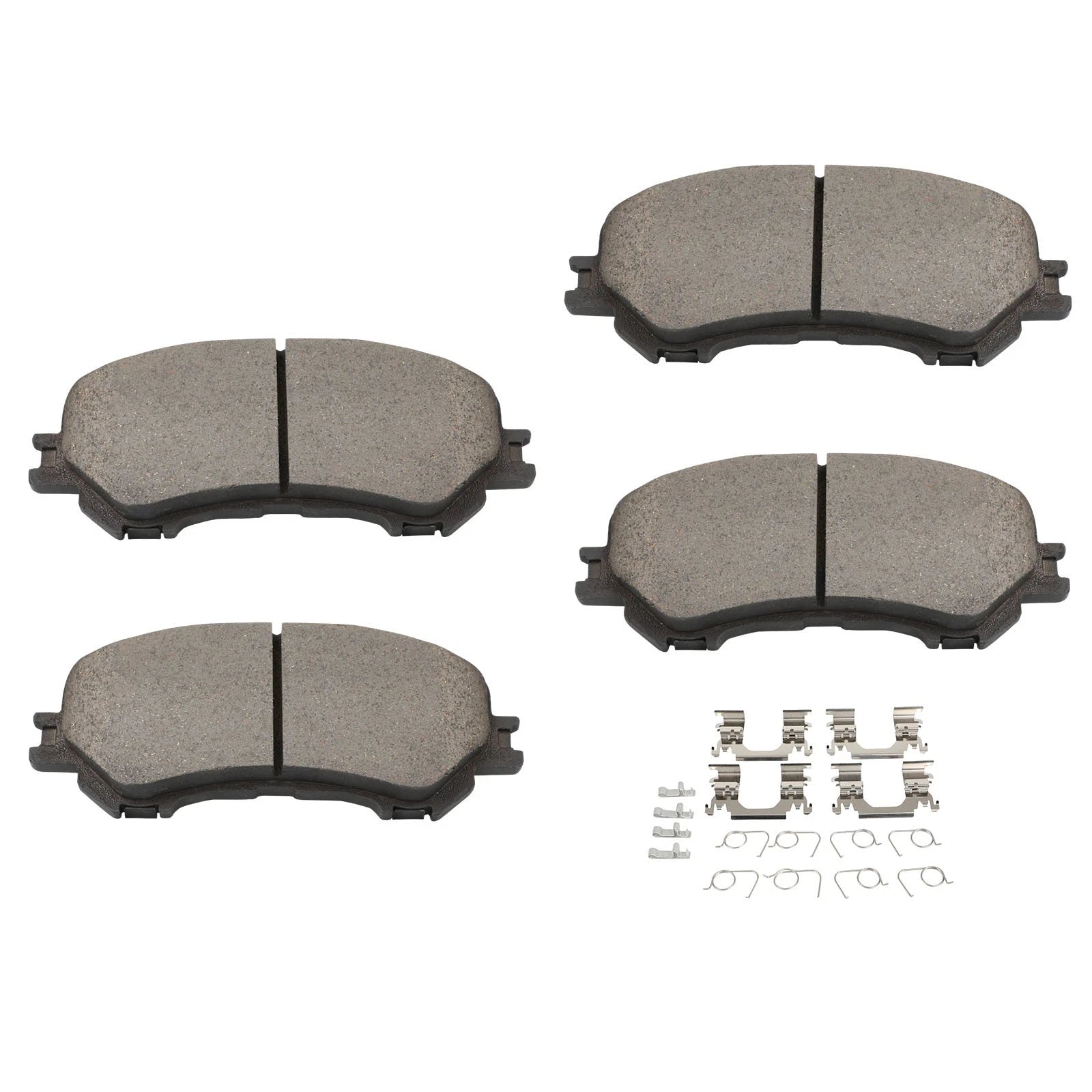 Set of 4 Front Ceramic Brake Pads for Nissan Rogue Sport (2017–2021)