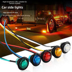 2X 24V LED Side Marker Lights for Trucks Waterproof Multi Color Options