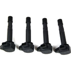 Set of 4 Ignition Coils for Acura MDX Honda Pilot Accord Saturn Vue