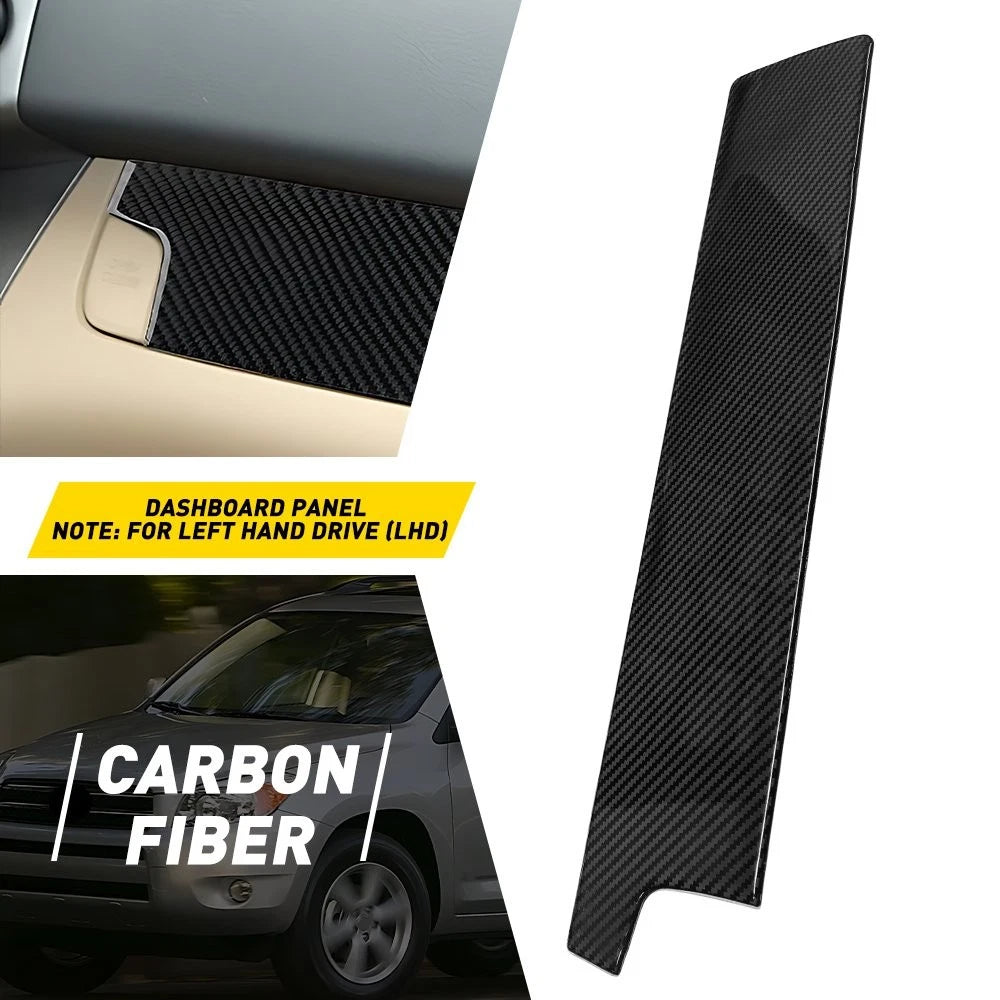 Carbon Fiber Dashboard Panel Cover for Toyota RAV4 (2006–2013)