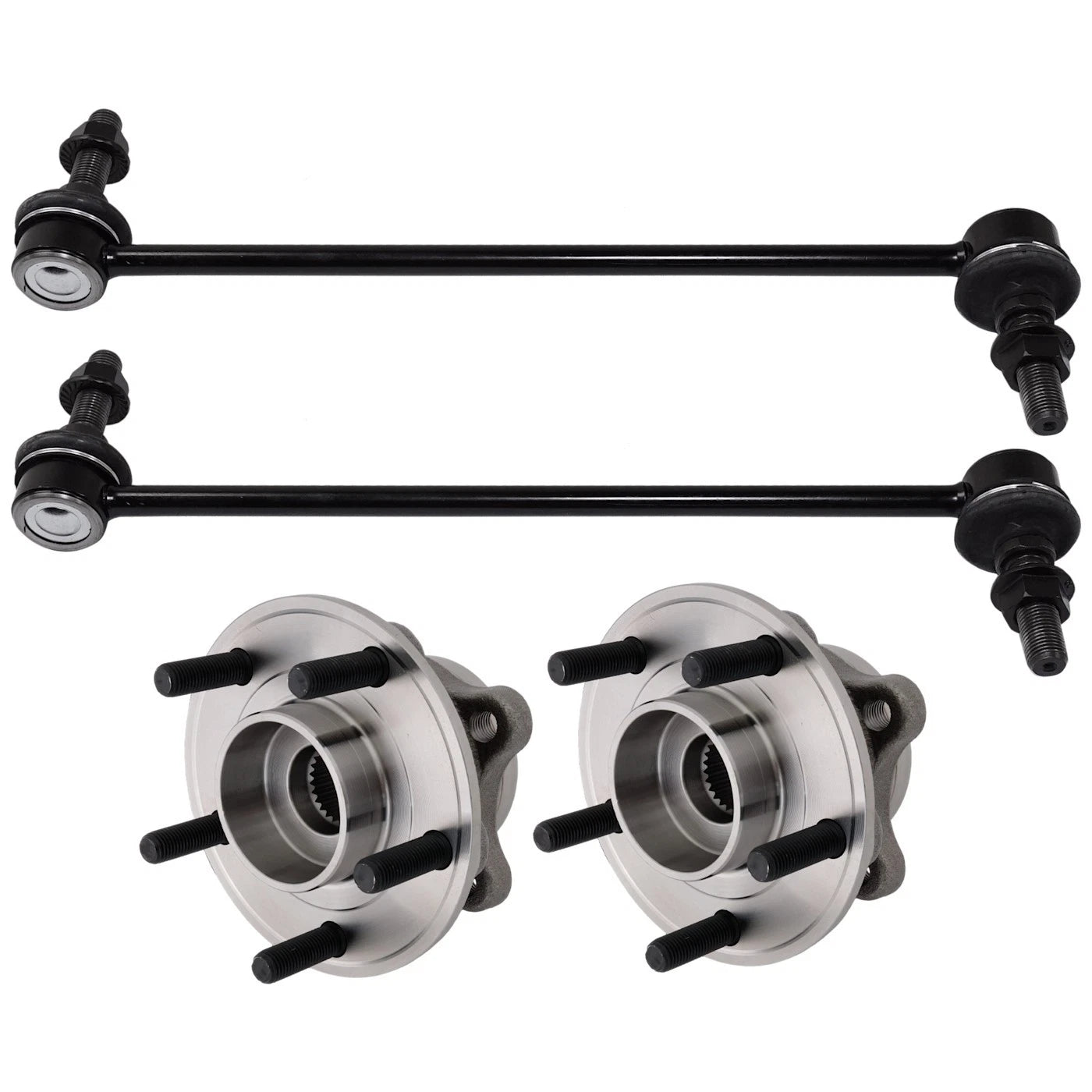 2X Front Wheel Hubs for Ford Fusion