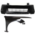 Bumper Cover Kit for Honda Accord Sedan (2008–2010) Front Primed