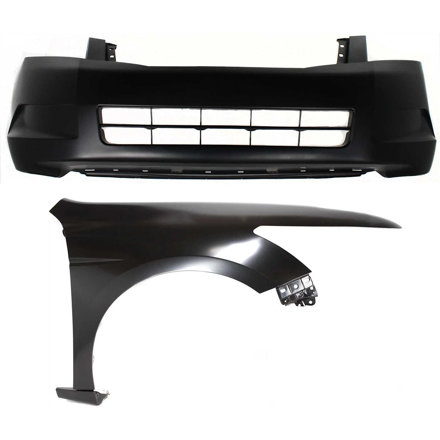 Bumper Cover Kit for Honda Accord Sedan (2008–2010) Front Primed
