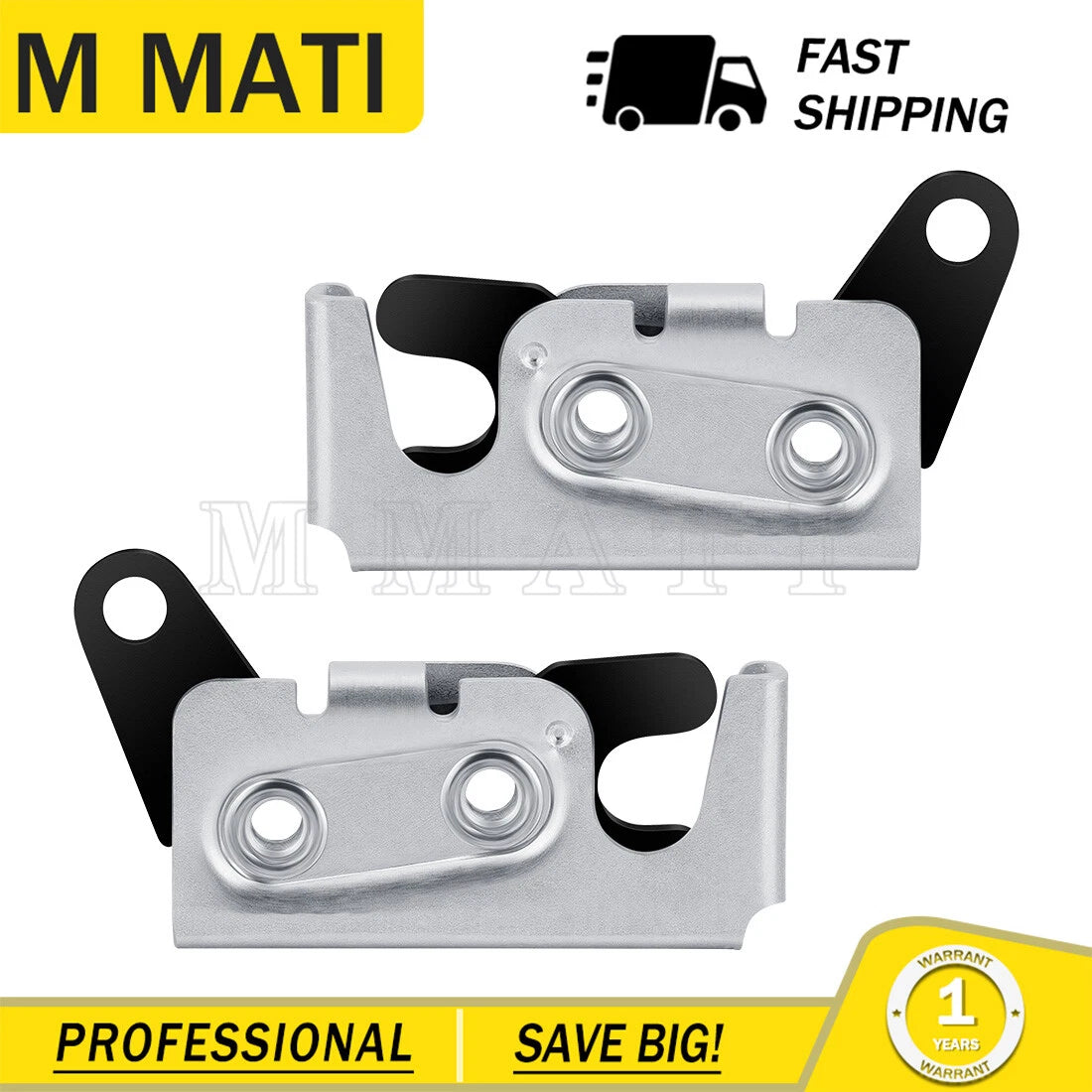 Pair Door Latch for Honda Big Red 700 (2009–2014) / Pioneer 500 700 1000 (2014–2024)