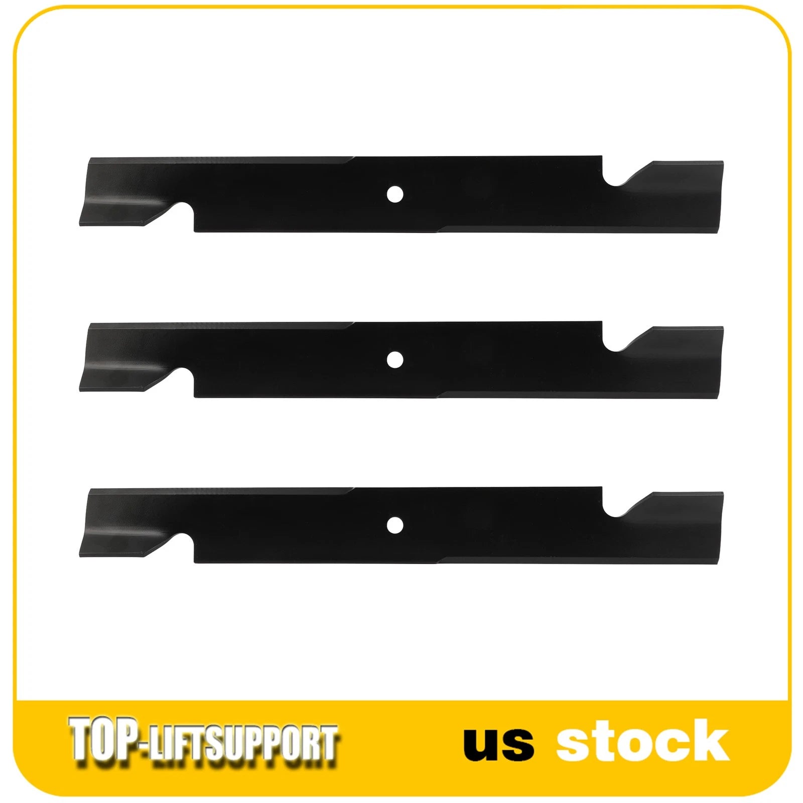 3 Pcs Blades for Exmark Lazer Z (72")