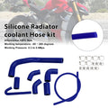 Silicone Radiator Coolant Hose for Ducati Streetfighter V4 V4S (2020–2025) Blue