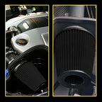 4in Black Cold Air Intake for Truck
