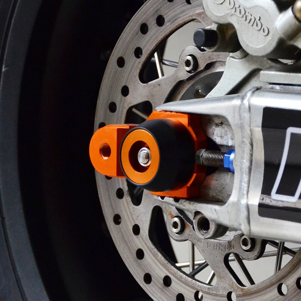 Front & Rear Axle Fork Crash Sliders for KTM 1290 Super Adventure R/S/T (2015–2021)