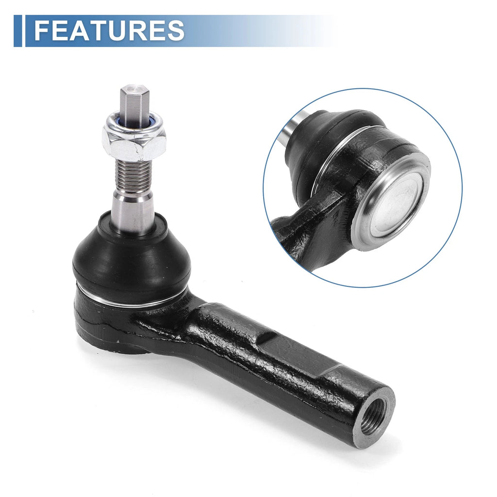 2pcs Front Outer Tie Rod End Links for Dodge Durango (2004–2009)