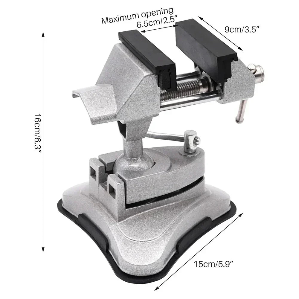 Universal Light Mini Table Vise 360�� Rotation Suction Cup Clamp