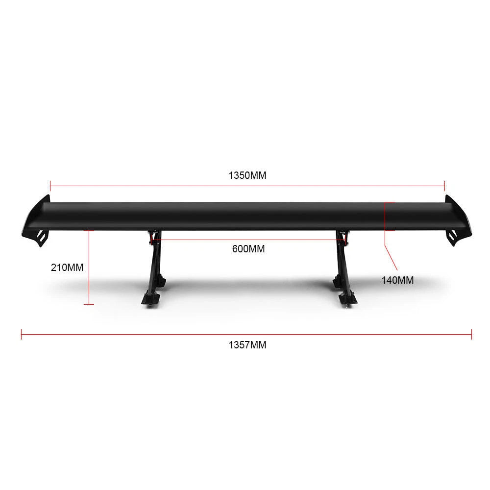 Adjustable Aluminum GT Hatch Rear Trunk Wing Spoiler for Sedan
