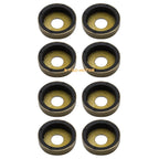 8pcs A Arm Dust Cover Seal Caps for Yamaha Breeze 125 YFA-1 (1989–2004)