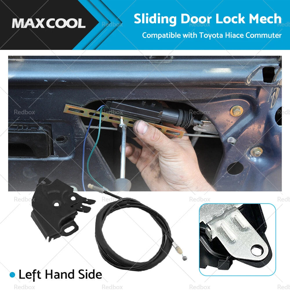 LH Left Sliding Door Lock Mechanism for Toyota Hiace Commuter (2005–2019)