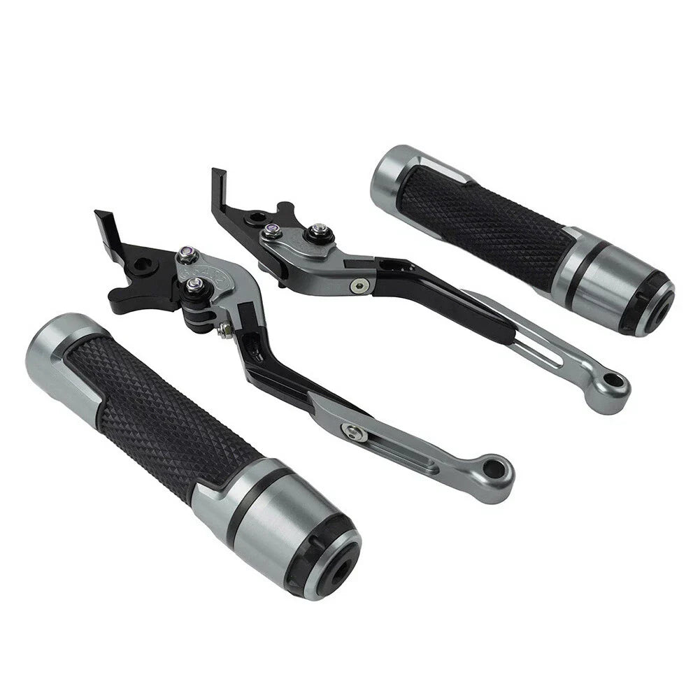 Titan Extendable Brake Clutch Levers Grip Set for Ducati Monster (2008-2015)