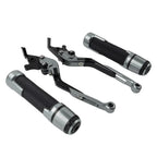 Titan Extendable Brake Clutch Levers Grip Set for Ducati Monster (2008-2015)