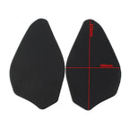 Black Rubber Tank Side Protector Grip for Yamaha YZF-R3 (2019-2020)