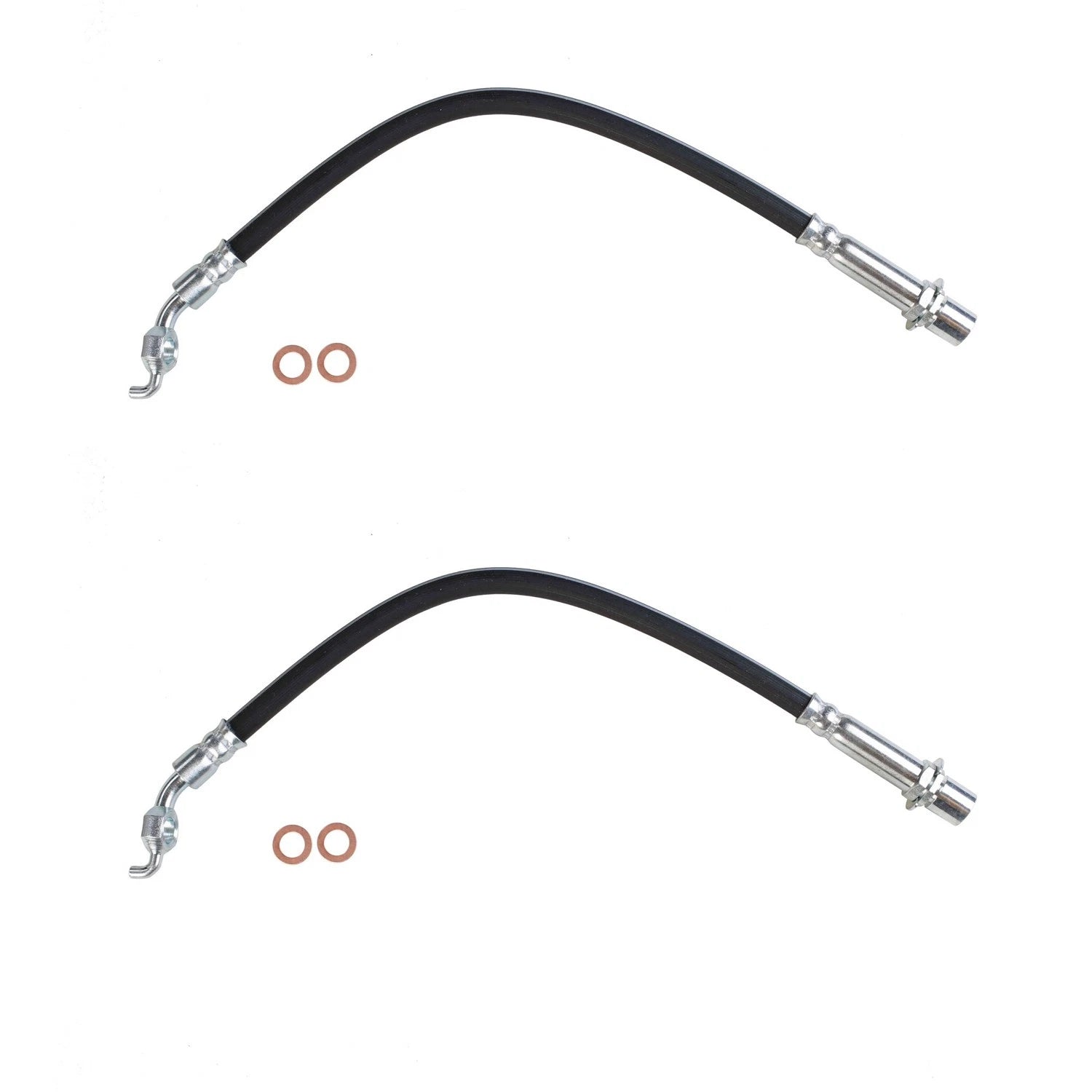 Set of 2 Rear Brake Hydraulic Hoses for Lexus GS300 GS400 GS430 SC430